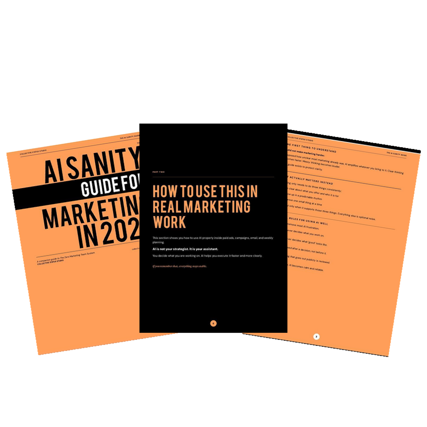 The AI Sanity Guide for Marketing in 2026